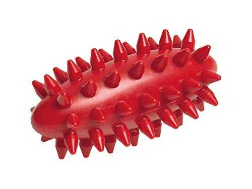 TOGU Noppenball lang 7 x 4 cm, Massageball, Igelball, Rot TOGU Noppenball lang 7 x 4 cm, Massageball, Igelball, Rot von Togu
