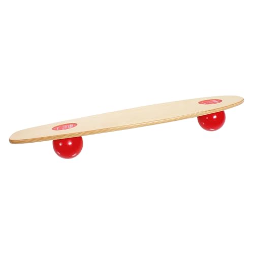 Togu Unisex – Erwachsene Balancegerät Balanza Freeride holzfarben, rot, 100 x 30 x 14 cm Togu Unisex – Erwachsene Balancegerät Balanza Freeride holzfarben, rot, 100 x 30 x 14 cm von Togu