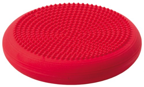 Togu Balancekissen Dynair Ballkissen Senso 30 cm, Sitzkissen mit Noppen (rot) von Togu