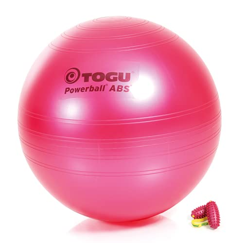 Togu Brasil Berry 2-er-Set mit Powerball ABS pink (65 cm) von Togu