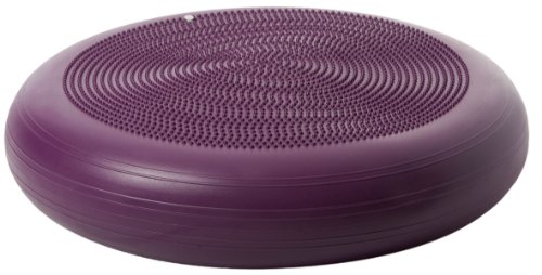 Togu Dynair Extreme Balancekissen, Flieder, 80 cm, Meditationskissen, Sitzkissen, Luftkissen, Balance-Kissen für Core, Kooprdination, Rücken-, Bauch-, und Fitnesstraining, Prävention von Togu