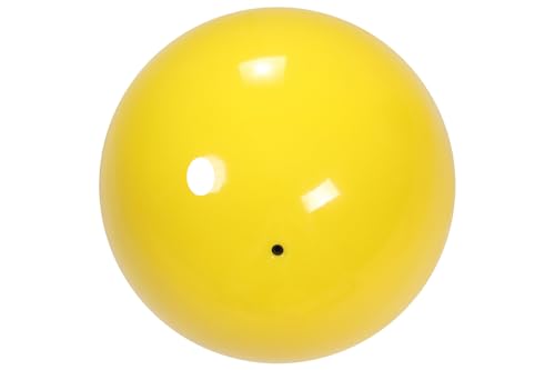 Togu Unisex – Erwachsene Gymnastikball 300g B.Q., lackiert, Gelb, 16 cm von Togu