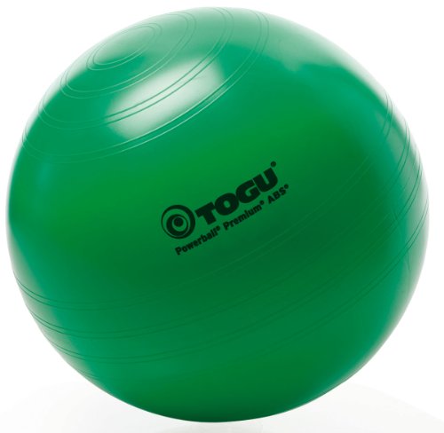 TOGU Unisex – Erwachsene Powerball Premium ABS, grün, 65 cm TOGU Unisex – Erwachsene Powerball Premium ABS, grün, 65 cm von Togu