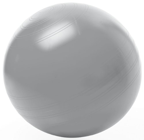 TOGU Gymnastikball Sitzball ABS (Berstsicher), 75 cm, silber von Togu
