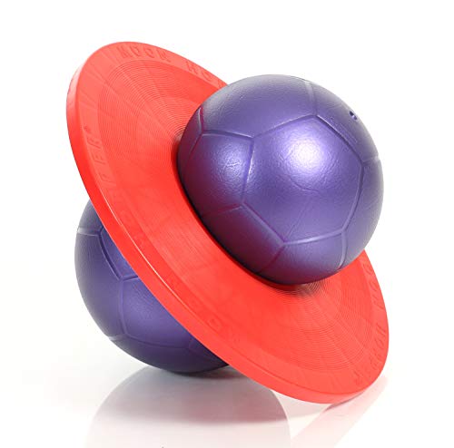 Togu Hüpfball Moonhopper lila/rot, bis 45 kg belastbar Togu Hüpfball Moonhopper lila/rot, bis 45 kg belastbar von Togu