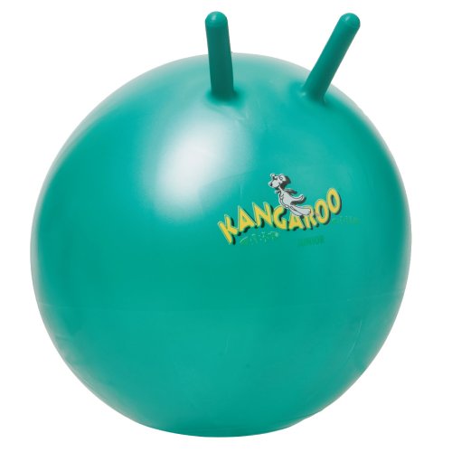 Togu Kangaroo Ball ABS Sprungball platzsicher, türkis, 45 cm von Togu