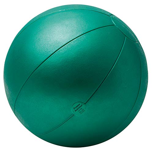 Sport-Tec TOGU Medizinball Fitnessball Gewichtsball Rehaball aus Ruton 34 cm, 4 kg, GRÜN von Togu