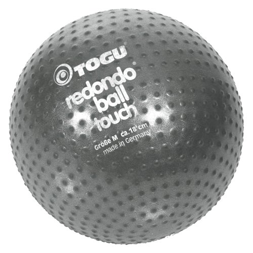 TOGU 493000 Redondo Ball Touch 18 cm, Kleiner Gymnastikball, Pilatesball, Yogu Ball, Soft Ball, Rutschfester, weicher Fitnessball für Yoga, Zuhause, Büro,anthrazit TOGU 493000 Redondo Ball Touch 18 cm, Kleiner Gymnastikball, Pilatesball, Yogu Ball, Soft Ball, Rutschfester, weicher Fitnessball für Yoga, Zuhause, Büro,anthrazit von Togu