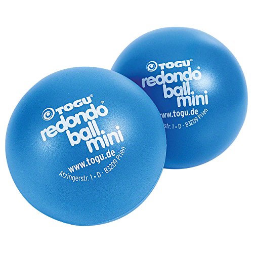 Togu Unisex Redondo Ball Mini 2er-set (das Original) Gymnastikball, Pilates Ball, Trainingsball, Übungsball, blau, 14 von Togu