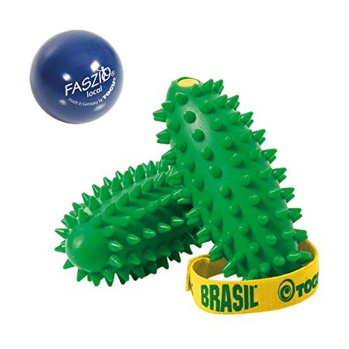 Togu Set Massageball Faszio Ball Local und Brasil 2er-Set Tiefenmuskulatur Handtrainer, Made in Germany Togu Set Massageball Faszio Ball Local und Brasil 2er-Set Tiefenmuskulatur Handtrainer, Made in Germany von Togu