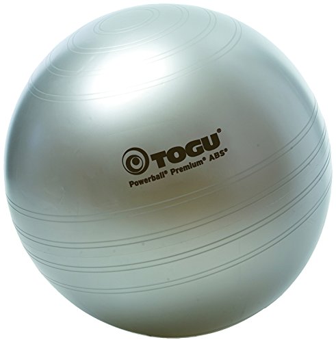 Togu 400761 Unisex – Erwachsene Powerball Premium ABS Gymnastikball, Silber, 75 cm Togu 400761 Unisex – Erwachsene Powerball Premium ABS Gymnastikball, Silber, 75 cm von Togu