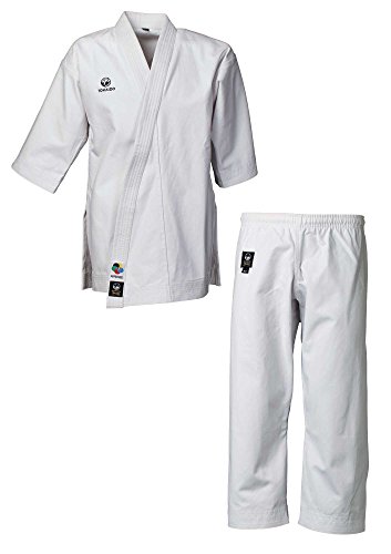Tokaido Unisex – Erwachsene Kata Master Karateanzug, weiß, 160 Tokaido Unisex – Erwachsene Kata Master Karateanzug, weiß, 160 von Tokaido