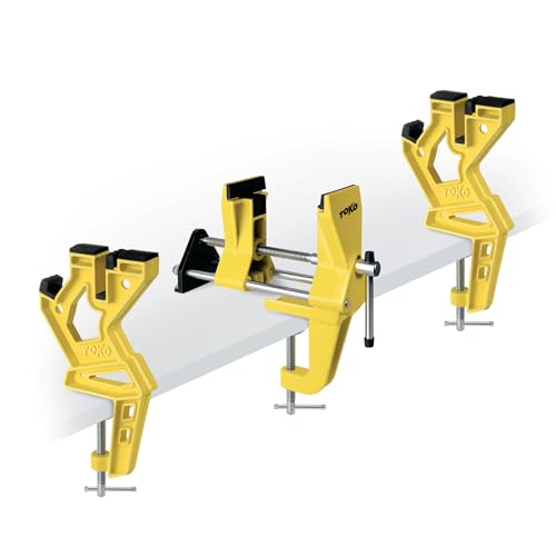 TOKO Ski Vise Freeride - Yellow, One Size TOKO Ski Vise Freeride - Yellow, One Size von Toko
