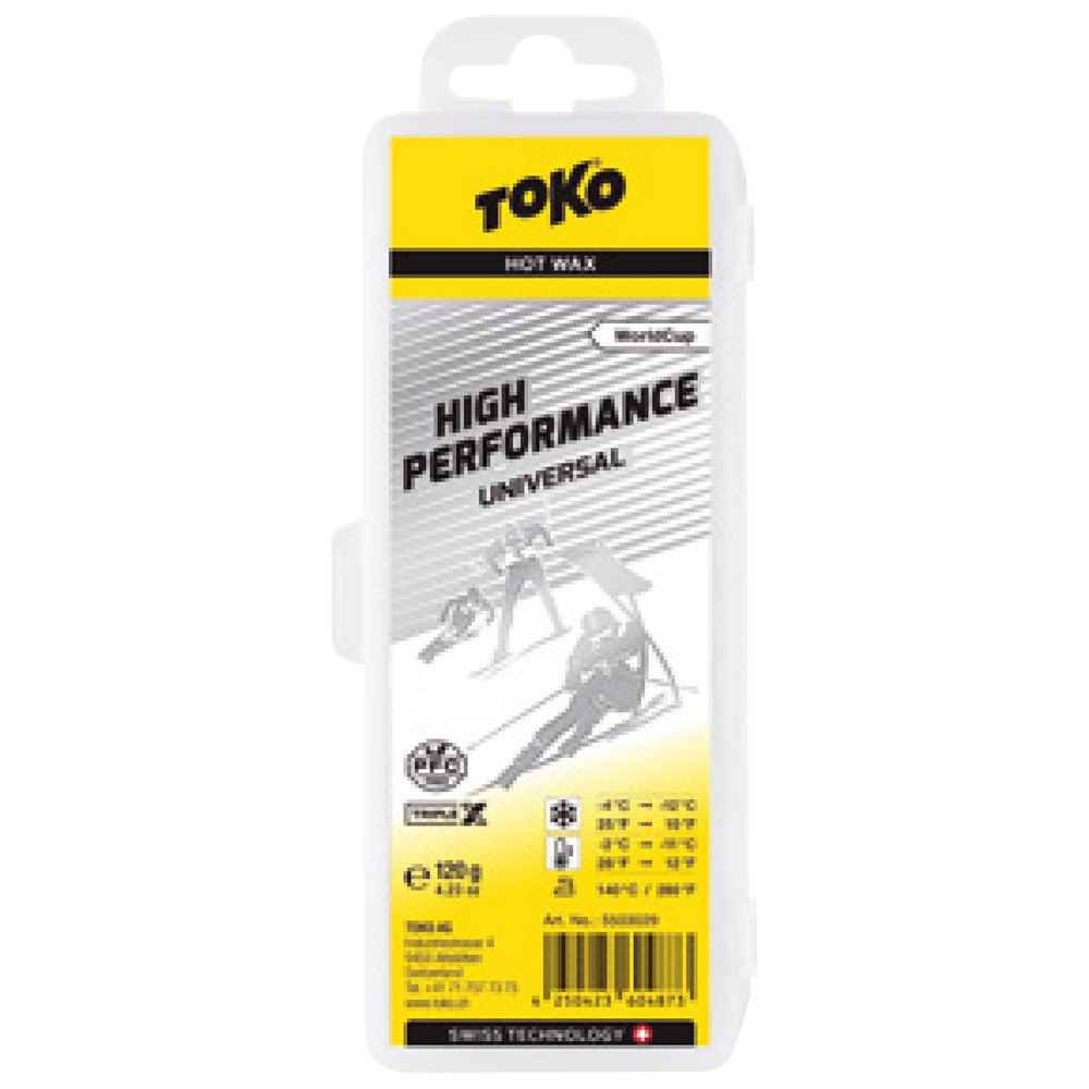 Toko World Cup High Performance Universal 120g Wax Weiß -2°C to -11°C Toko World Cup High Performance Universal 120g Wax Weiß -2°C to -11°C von Toko