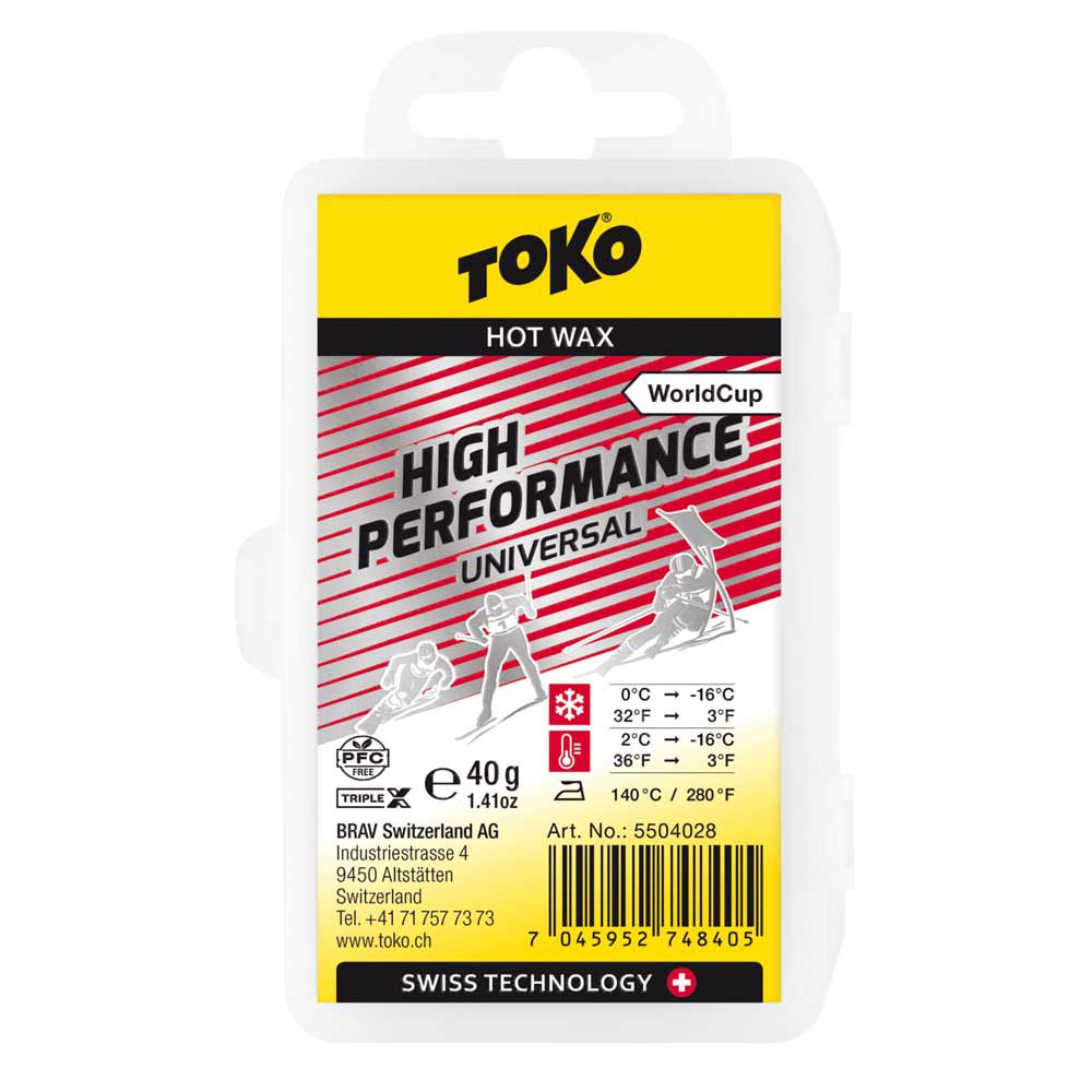 Toko World Cup High Performance Universal Wax 40g Weiß Toko World Cup High Performance Universal Wax 40g Weiß von Toko