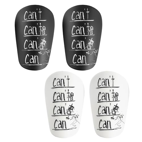 4 Stück Mini Fußball Schienbeinschoner,Schienbeinschoner Fußball Herren, Mini Schienbeinschoner für Fußball, Mini Shin Pads für Kinder und Erwachsene 4 Stück Mini Fußball Schienbeinschoner,Schienbeinschoner Fußball Herren, Mini Schienbeinschoner für Fußball, Mini Shin Pads für Kinder und Erwachsene von Tolenre