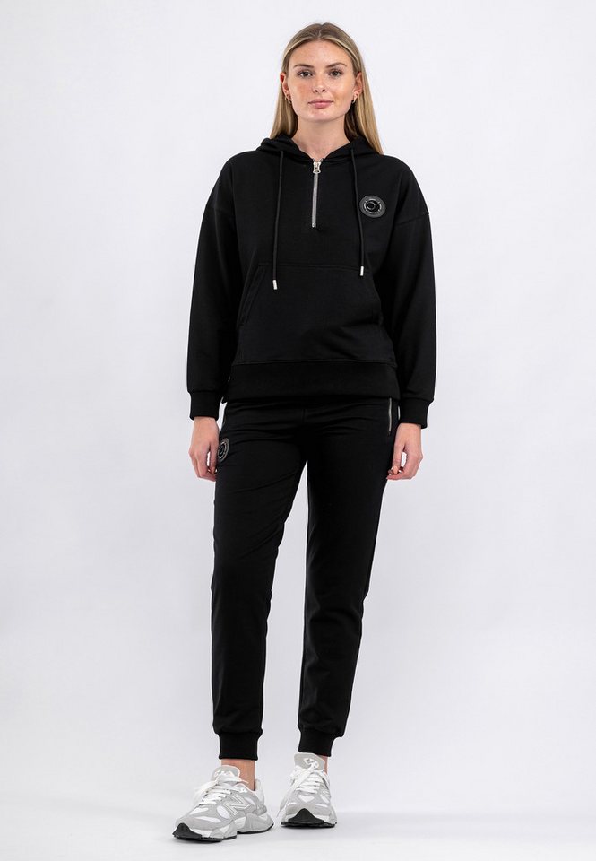 Tom Barron Trainingsanzug Tracksuit With Half Zip Cangoroo Pocket Badge On Chest Tom Barron Trainingsanzug Tracksuit With Half Zip Cangoroo Pocket Badge On Chest von Tom Barron