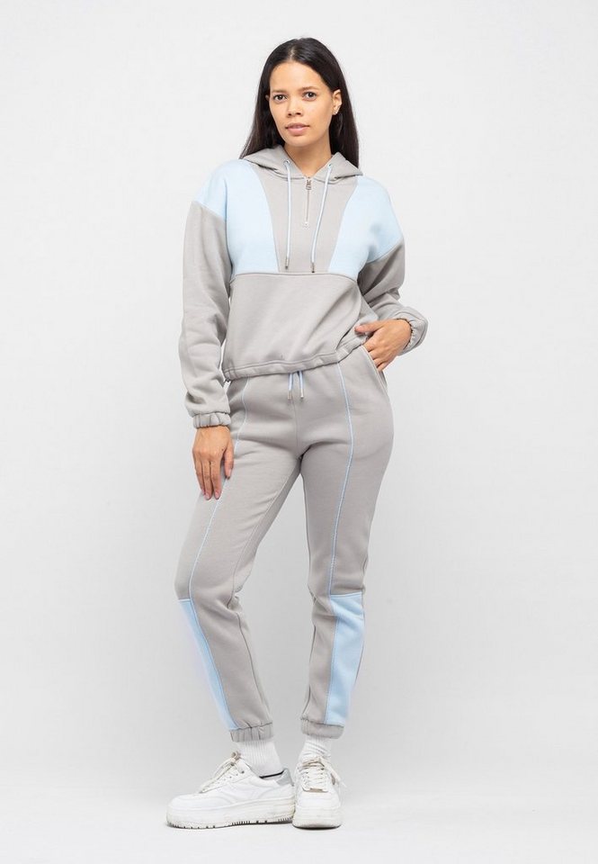 Tom Barron Trainingsanzug Casual Oversize Tracksuit Half Zipper In Front, mit modernem Design Tom Barron Trainingsanzug Casual Oversize Tracksuit Half Zipper In Front, mit modernem Design von Tom Barron