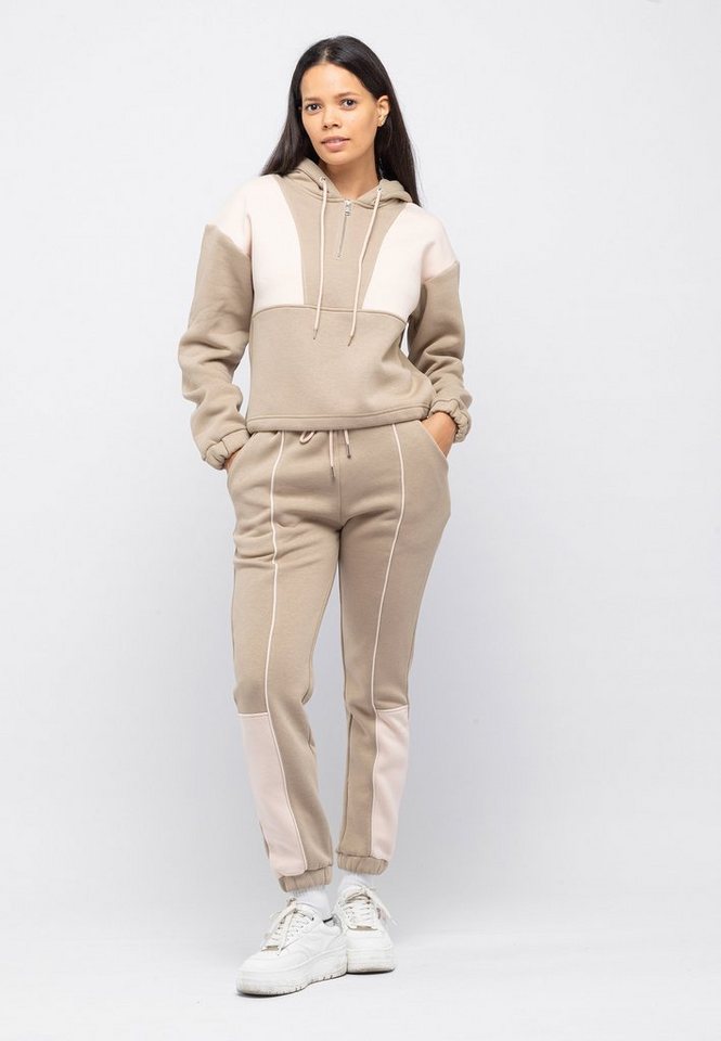 Tom Barron Trainingsanzug Casual Oversize Tracksuit Half Zipper In Front, mit modernem Design Tom Barron Trainingsanzug Casual Oversize Tracksuit Half Zipper In Front, mit modernem Design von Tom Barron