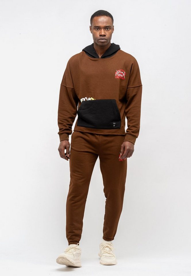 Tom Barron Trainingsanzug Tom Barron Mens Oversize Print Design Sweatshirt And Pant Sets, mit modernem Design Tom Barron Trainingsanzug Tom Barron Mens Oversize Print Design Sweatshirt And Pant Sets, mit modernem Design von Tom Barron