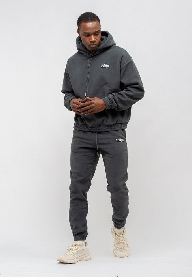 Tom Barron Trainingsanzug Tom Barron Men Casual Oversize Tracksuit With Fleece Fabric Patch Logo, mit modernem Design Tom Barron Trainingsanzug Tom Barron Men Casual Oversize Tracksuit With Fleece Fabric Patch Logo, mit modernem Design von Tom Barron