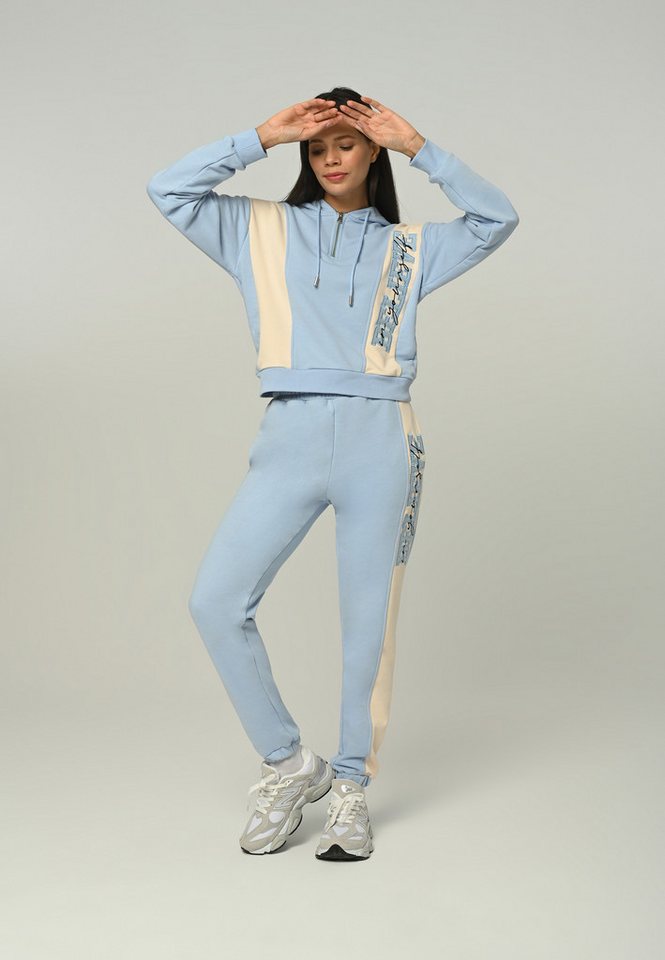 Tom Barron Trainingsanzug Women Regular Tracksuit With Zipper Top And Emboidery Aplique Design Tom Barron Trainingsanzug Women Regular Tracksuit With Zipper Top And Emboidery Aplique Design von Tom Barron