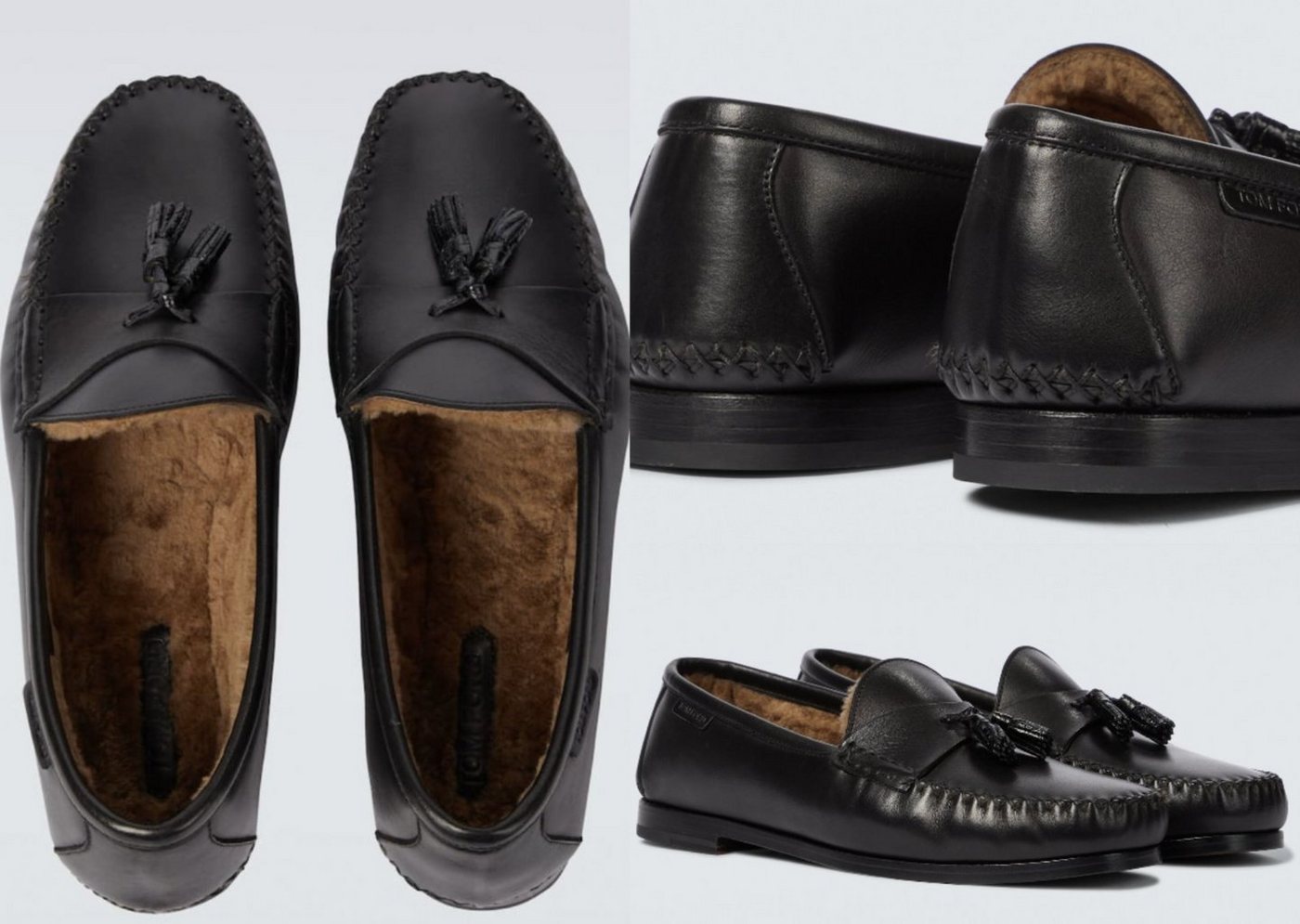 Tom Ford TOM FORD Iconic Tassel Loafers Schuhe Shearling Shoes Mokassin Sl Sneaker von Tom Ford