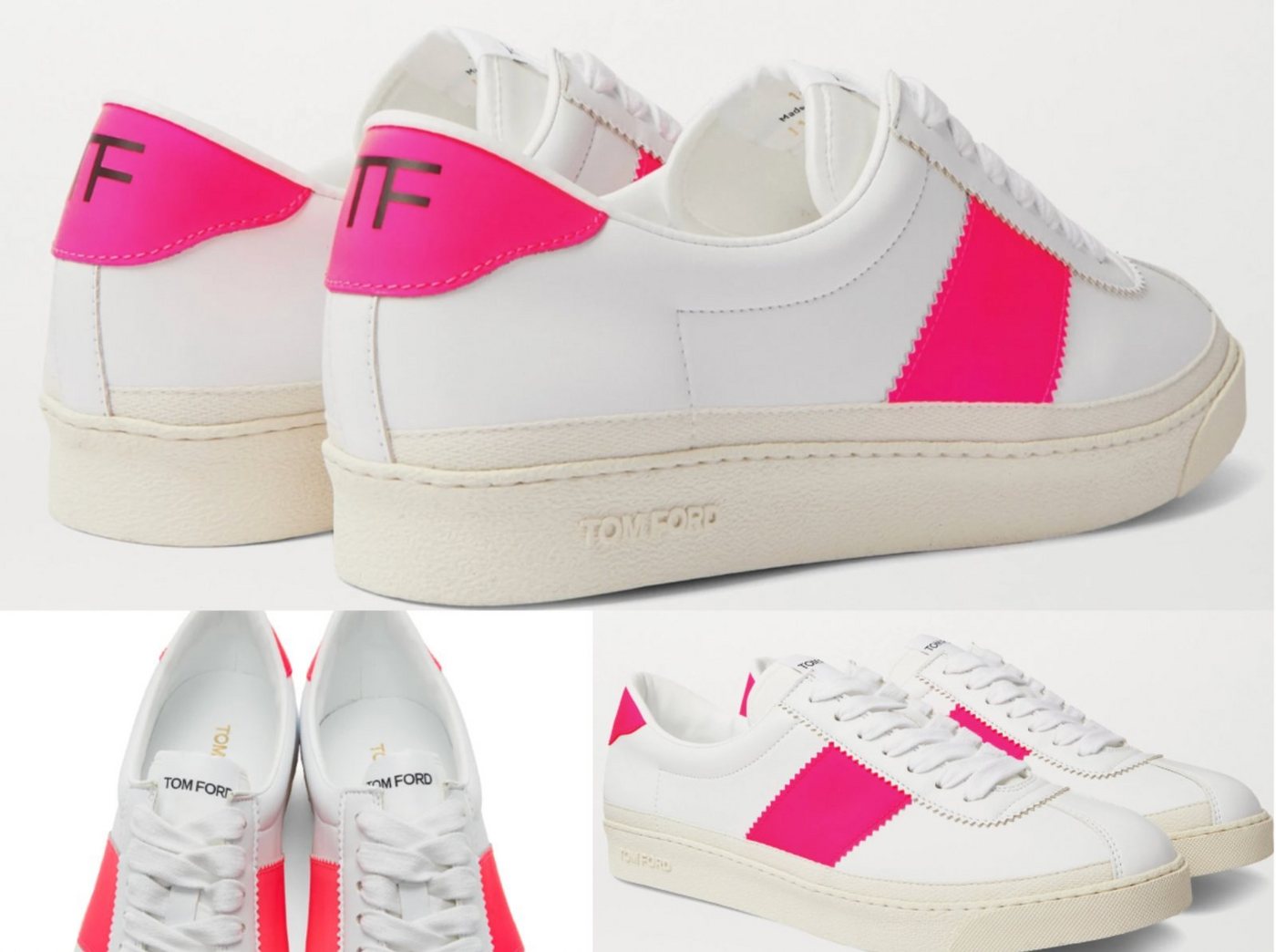 Tom Ford TOM FORD Pink Bannister Sneakers Schuhe Shoes Trainers Turnschuhe Trai Sneaker von Tom Ford