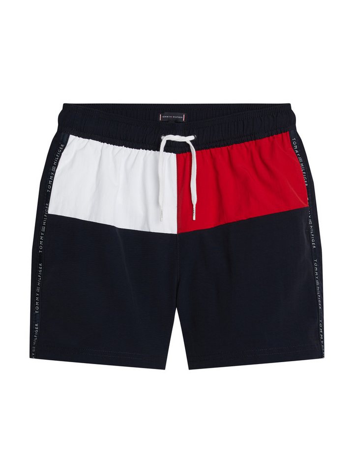 Tommy Hilfiger Swimwear Badeshorts MEDIUM DRAWSTRING im Color Block-Design von Tommy Hilfiger Swimwear