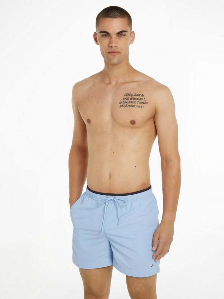 Tommy Hilfiger Swimwear Badeshorts MEDIUM DRAWSTRING mit Brandlabel auf dem Bund von Tommy Hilfiger Swimwear