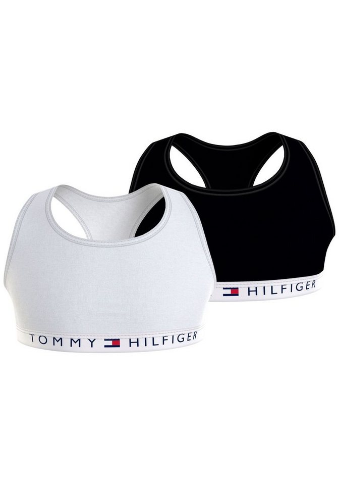 Tommy Hilfiger Underwear Bralette 2P BRALETTE (Packung, 2er-Pack) mit Tommy Hilfiger Logoschriftzug & Flag von Tommy Hilfiger Underwear