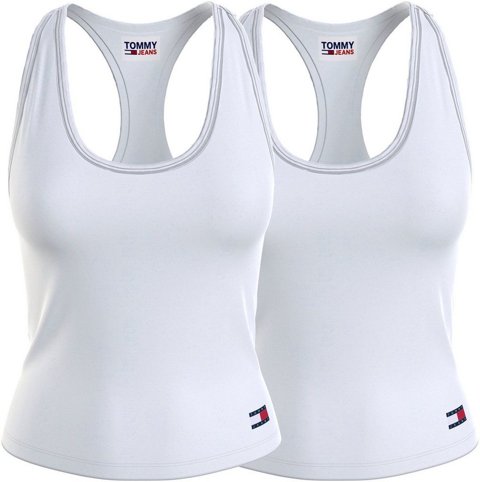 Tommy Hilfiger Underwear Tanktop 2P TANK (EXT SIZES) (Packung, 2-tlg., 2er) mit Tommy Jeans Lgoo-Badge von Tommy Hilfiger Underwear
