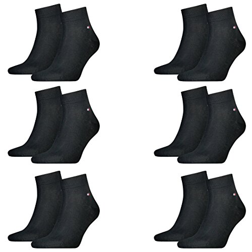 Tommy Hilfiger 12 Paar Quarter Socken Gr. 39-46 Herren Business Sneaker Socken, Farbe:200 - black, Socken & Strümpfe:39-42 Tommy Hilfiger 12 Paar Quarter Socken Gr. 39-46 Herren Business Sneaker Socken, Farbe:200 - black, Socken & Strümpfe:39-42 von Tommy Hilfiger