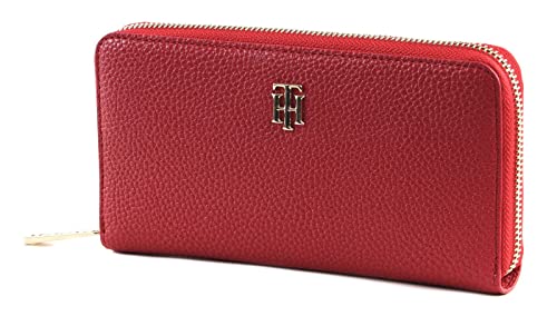 Tommy Hilfiger TH Element Large Zip Around Wallet Red von Tommy Hilfiger