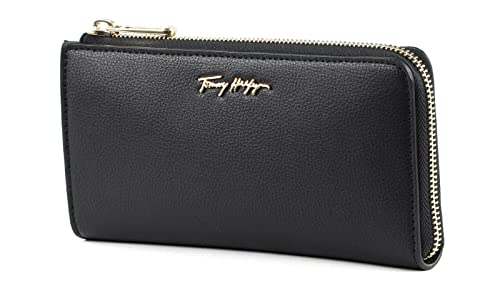 TOMMY HILFIGER Tommy Joy Large Zip Around Wallet Black von Tommy Hilfiger