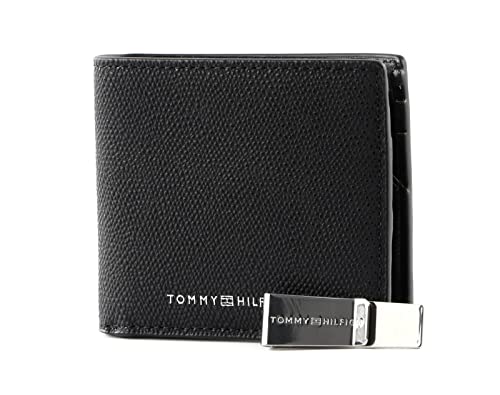 Tommy Hilfiger Business Leather GP Mini CC Wallet and Money Clip Black von Tommy Hilfiger