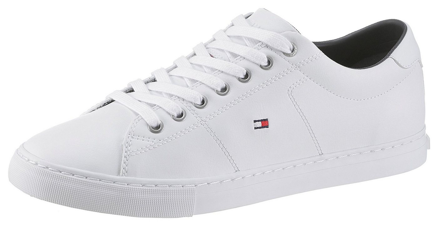 Tommy Hilfiger ESSENTIAL LEATHER SNEAKER Sneaker, Freizeitschuh, Halbschuh, Schnürschuh von Tommy Hilfiger