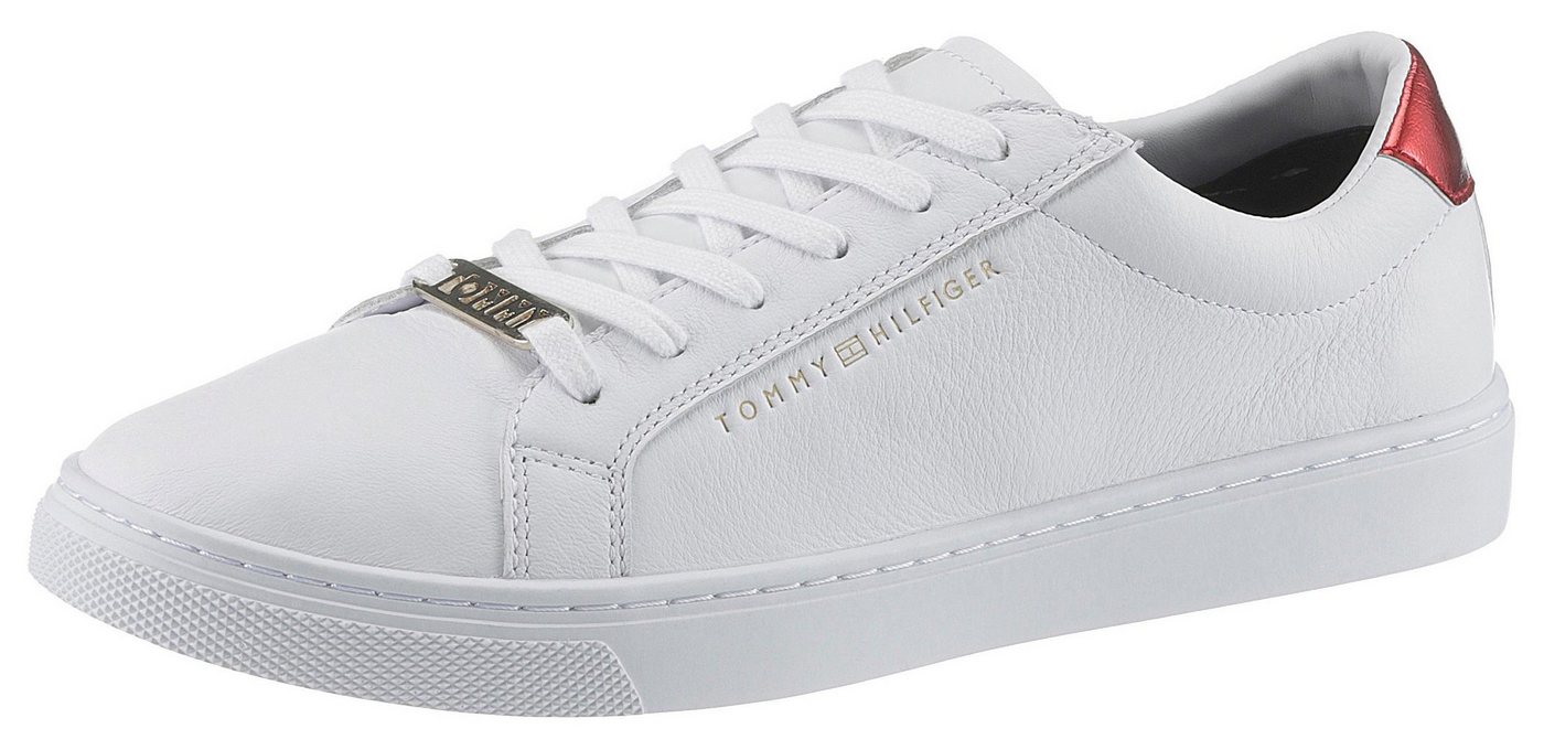 Tommy Hilfiger ESSENTIAL SNEAKER Sneaker Tommy Hilfiger Schriftzug außen, Freizeitschuh, Halbschuh, Schnürschuh Tommy Hilfiger ESSENTIAL SNEAKER Sneaker Tommy Hilfiger Schriftzug außen, Freizeitschuh, Halbschuh, Schnürschuh von Tommy Hilfiger