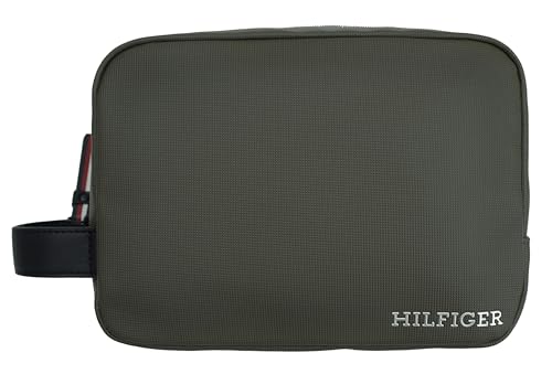 Tommy Hilfiger Kulturtasche Kosmetiktasche Pique Washbag One Size Grün Army Green Tommy Hilfiger Kulturtasche Kosmetiktasche Pique Washbag One Size Grün Army Green von Tommy Hilfiger