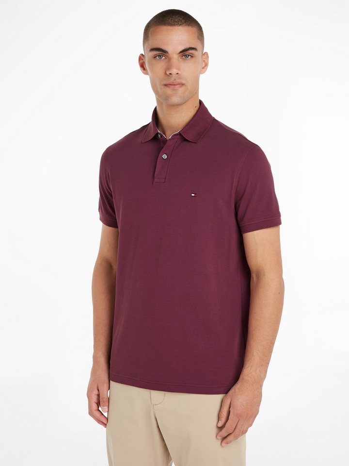 Tommy Hilfiger Poloshirt 1985 REGULAR POLO mit Tommy Hilfiger Kontraststreifen innen am Kragen von Tommy Hilfiger