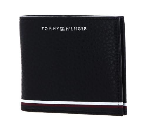 Tommy Hilfiger TH Central Mini CC Wallet, Herren Geldbörsen, Black, von Tommy Hilfiger