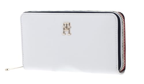 TOMMY HILFIGER TH Essential SC Zip Around Corp Wallet L Ecru TOMMY HILFIGER TH Essential SC Zip Around Corp Wallet L Ecru von TOMMY HILFIGER