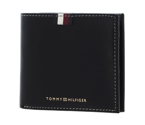 Tommy Hilfiger TH Premium Corporate Leather CC and Coin Black von Tommy Hilfiger