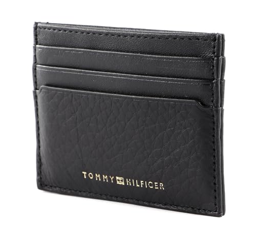 Tommy Hilfiger TH Premium Leather CC Holder Black von Tommy Hilfiger