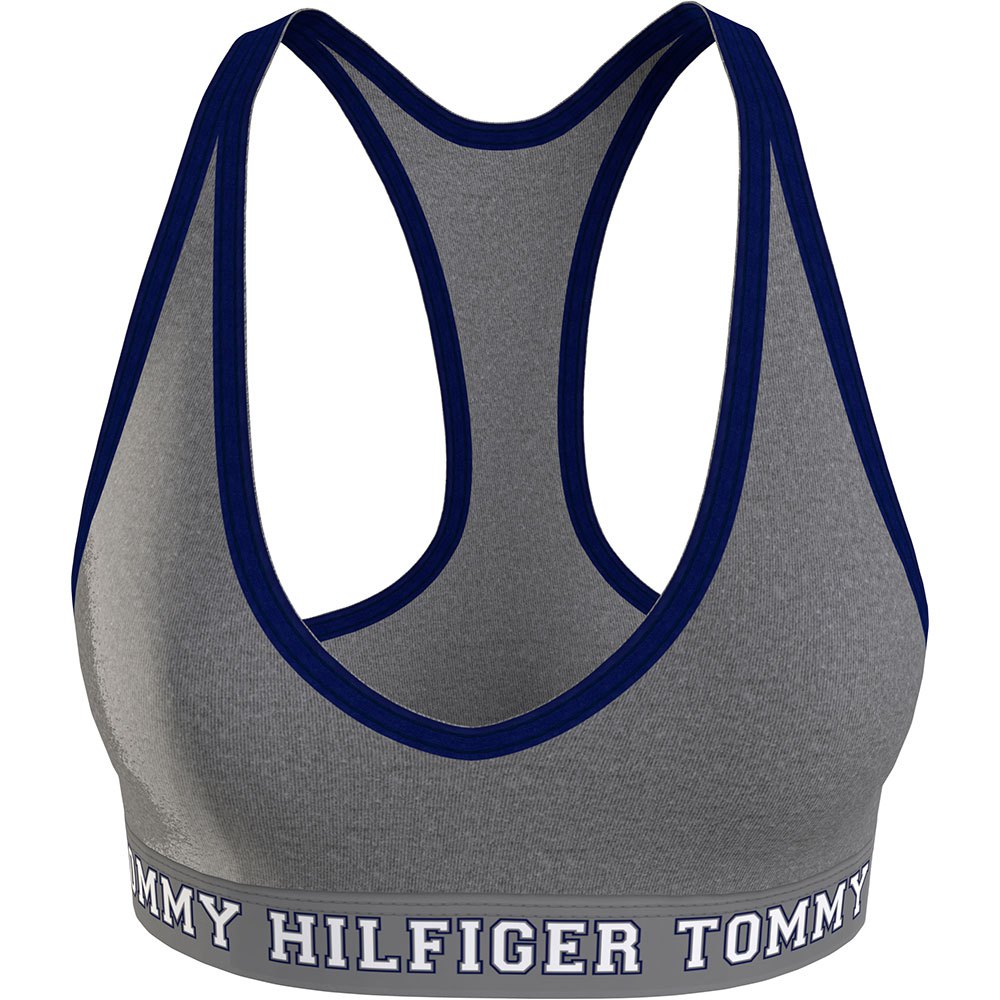 Tommy Jeans Cotton Triangle Lette Sports Bra Grau M Frau Tommy Jeans Cotton Triangle Lette Sports Bra Grau M Frau von Tommy Jeans