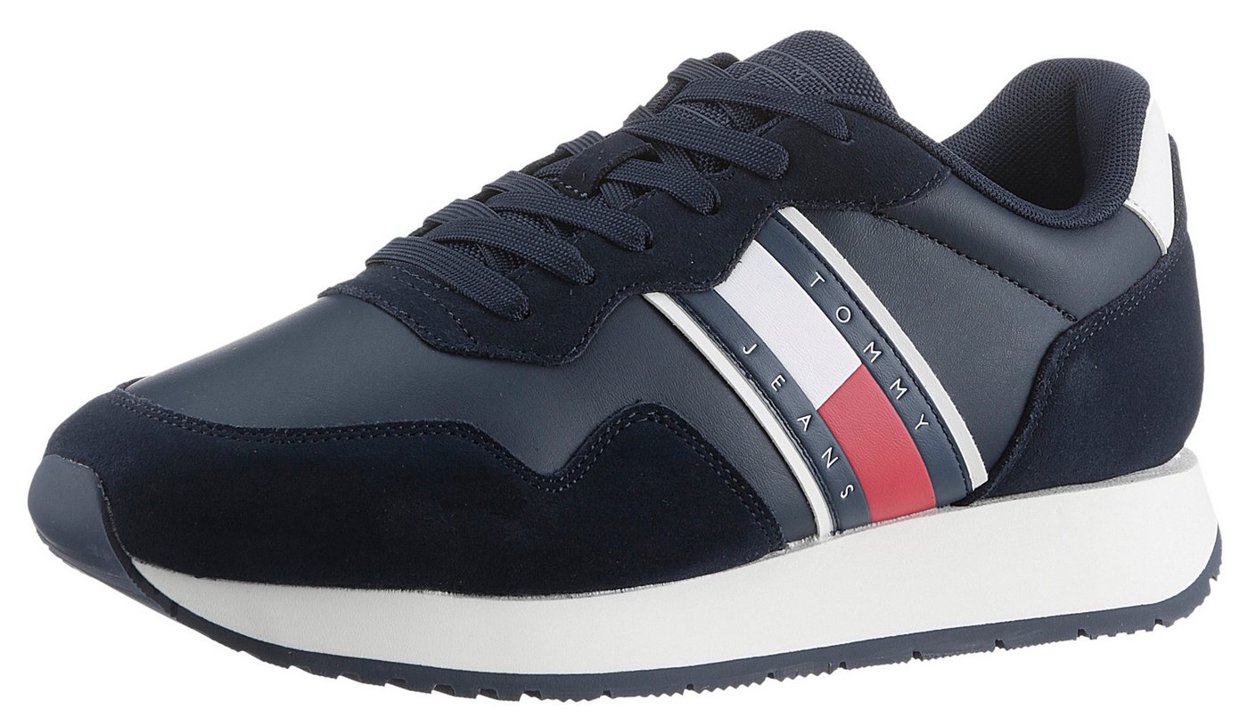 Tommy Jeans TJM MODERN RUNNER Sneaker, Freizeitschuh, Halbschuh, Schnürschuh mit seitlicher Logoflagge Tommy Jeans TJM MODERN RUNNER Sneaker, Freizeitschuh, Halbschuh, Schnürschuh mit seitlicher Logoflagge von Tommy Jeans