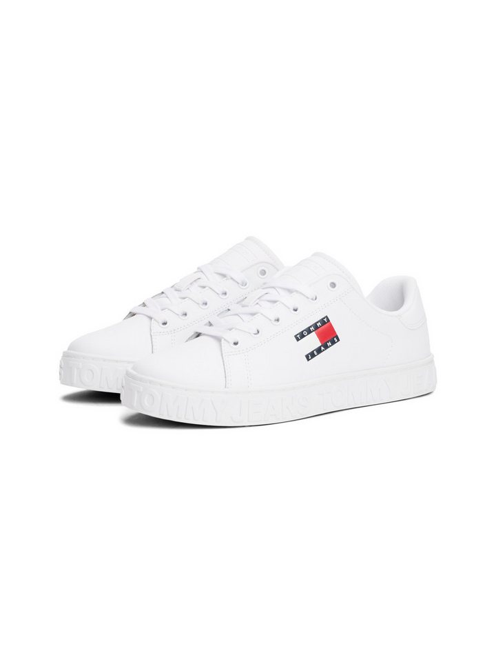 Tommy Jeans TJW LOGO OUTSOLE SNEAKER ESS Plateausneaker, Freizeitschuh, Halbschuh, Schnürschuh mit seitlicher Logoflagge Tommy Jeans TJW LOGO OUTSOLE SNEAKER ESS Plateausneaker, Freizeitschuh, Halbschuh, Schnürschuh mit seitlicher Logoflagge von Tommy Jeans