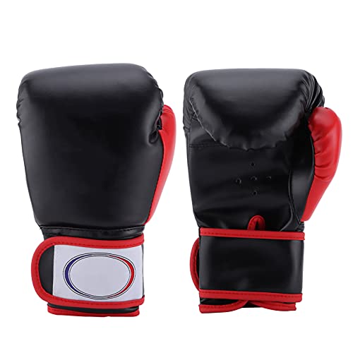 Kinder Boxhandschuhe, Jugend Box Trainingshandschuhe Boxsack Trainings Sparring Handschuhe für Jungen und Mädchen (Schwarz) von Tomotato