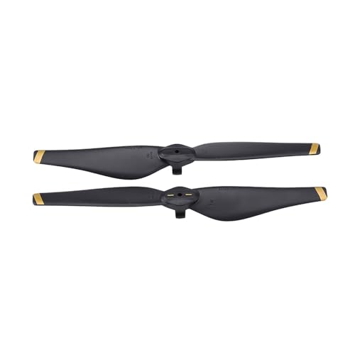 Tomvorks 2 Farben 2 Paar Set CW CCW Schnellspannpropeller Quadcopter Blade Air Drone Gold Stripe (Golddekor) von Tomvorks