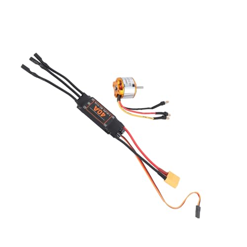 Tomvorks 2212 KV2200 Motor 40A Bürstenloser ESC XT60 RC Motor ESC Set Drohne Hubschrauber FPV von Tomvorks